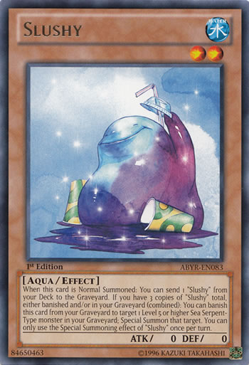 Yu-Gi-Oh Card: Slushy