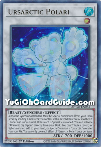 Yu-Gi-Oh Card: Ursarctic Polari