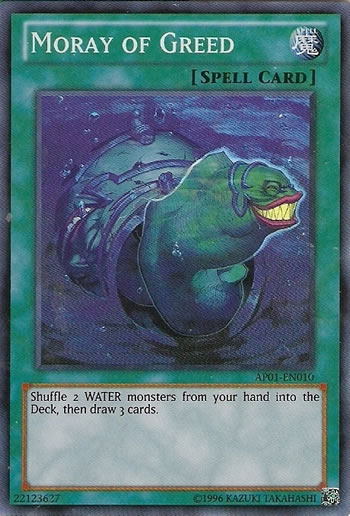 Yu-Gi-Oh Card: Moray of Greed