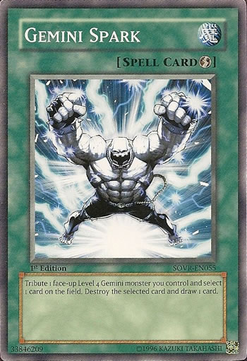 Yu-Gi-Oh Card: Gemini Spark