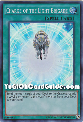 charge of light brigade yugioh charge of light brigade yugioh
