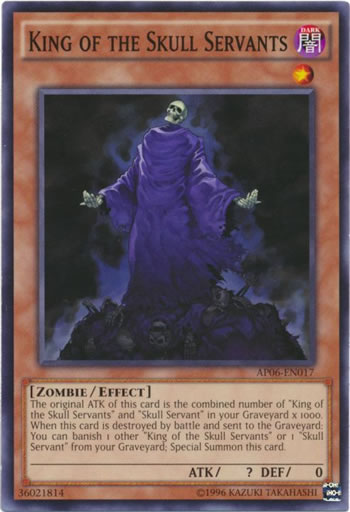 Yu-Gi-Oh Card: King of the Skull Servants