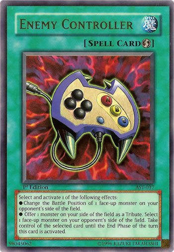 Yu-Gi-Oh Card: Enemy Controller