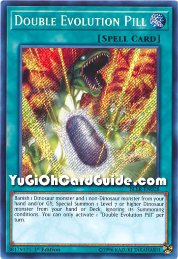 Yu-Gi-Oh Card: Double Evolution Pill