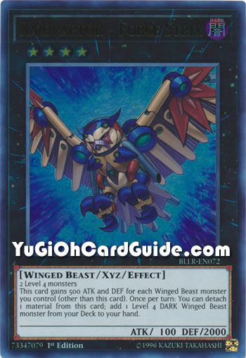 Yu-Gi-Oh Card: Raidraptor - Force Strix