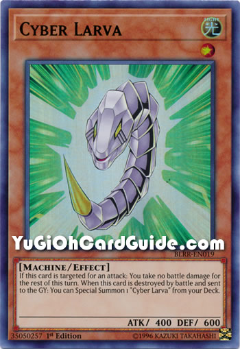 Yu-Gi-Oh Card: Cyber Larva