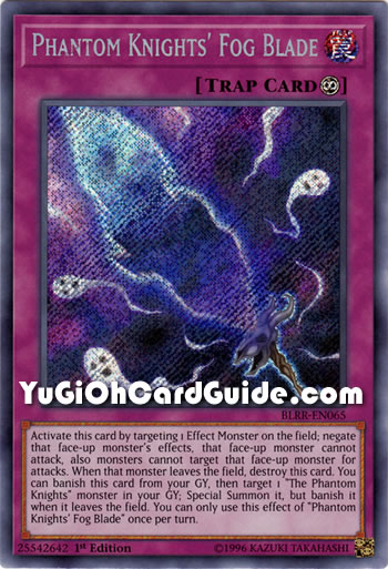 Yu-Gi-Oh Card: Phantom Knights' Fog Blade