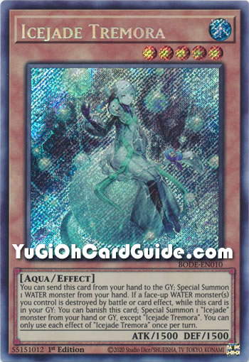 Yu-Gi-Oh Card: Icejade Tremora