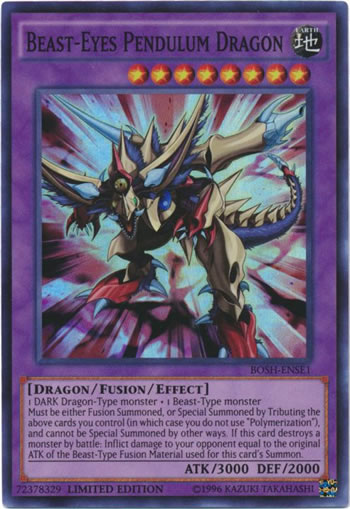 Yu-Gi-Oh Card: Beast-Eyes Pendulum Dragon