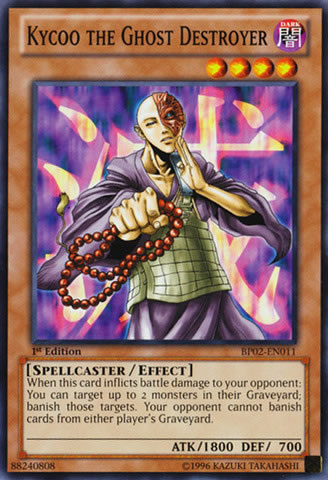 Yu-Gi-Oh Card: Kycoo the Ghost Destroyer