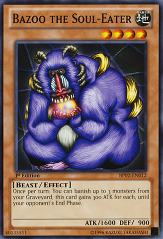 Yu-Gi-Oh Card: Bazoo the Soul-Eater
