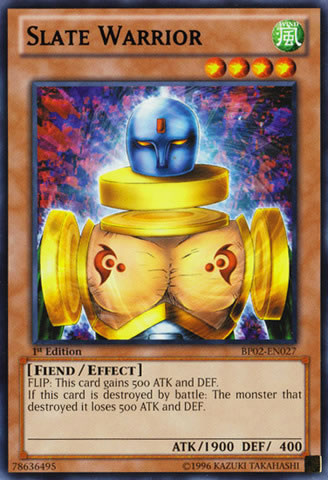 Yu-Gi-Oh Card: Slate Warrior