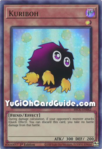 Yu-Gi-Oh Card: Kuriboh