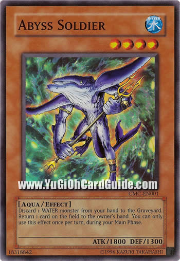 Yu-Gi-Oh Card: Abyss Soldier