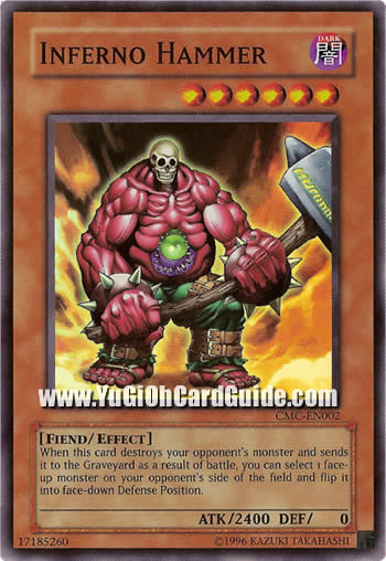 Yu-Gi-Oh Card: Inferno Hammer