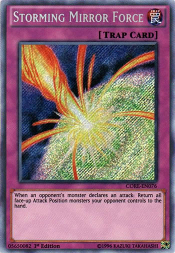 Yu-Gi-Oh Card: Storming Mirror Force