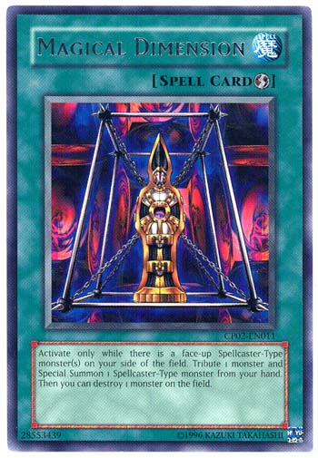 Yu-Gi-Oh Card: Magical Dimension