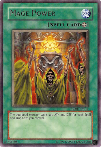Yu-Gi-Oh Card: Mage Power