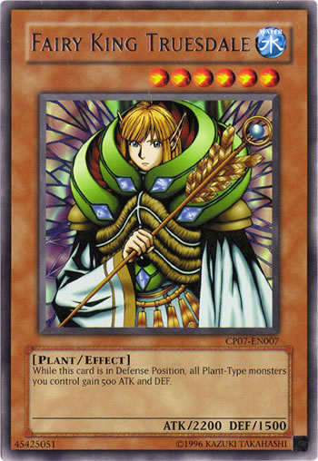 Yu-Gi-Oh Card: Fairy King Truesdale