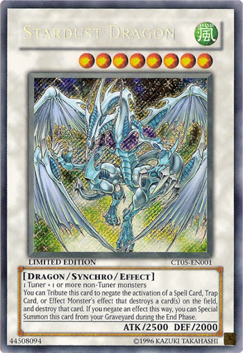 Yu-Gi-Oh Card: Stardust Dragon