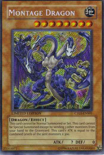 Yu-Gi-Oh Card: Montage Dragon