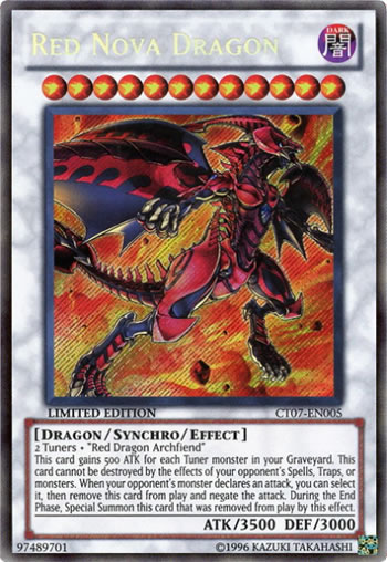 Yu-Gi-Oh Card: Red Nova Dragon