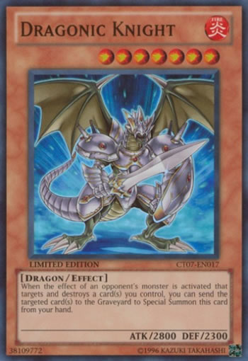 Yu-Gi-Oh Card: Dragonic Knight