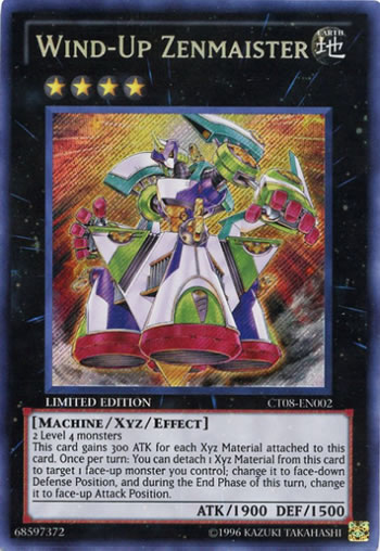 Yu-Gi-Oh Card: Wind-Up Zenmaister