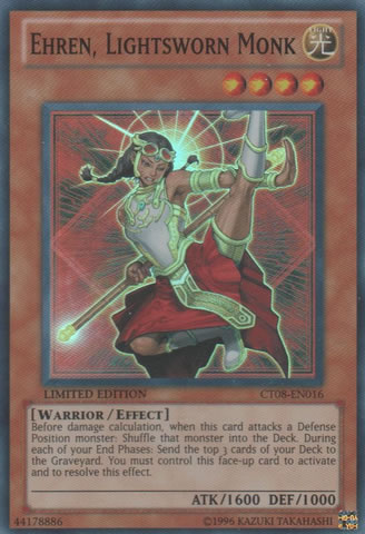 Yu-Gi-Oh Card: Ehren, Lightsworn Monk
