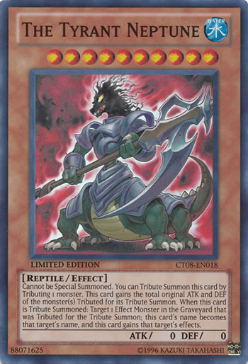 Yu-Gi-Oh Card: The Tyrant Neptune