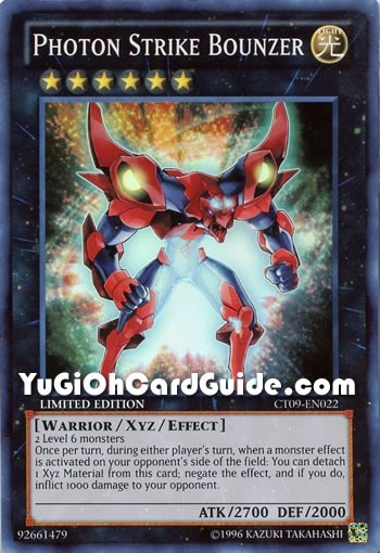 Yu-Gi-Oh Card: Photon Strike Bounzer