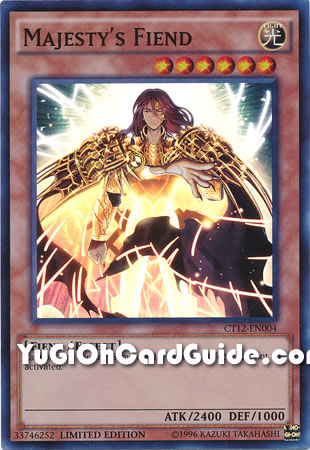 Yu-Gi-Oh Card: Majesty's Fiend