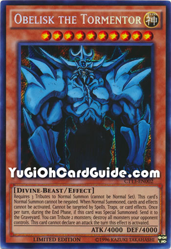 obelisk the tormentor card obelisk the tormentor card
