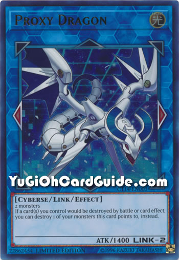 Yu-Gi-Oh Card: Proxy Dragon