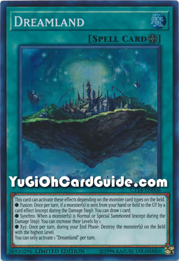 Yu-Gi-Oh Card: Dreamland