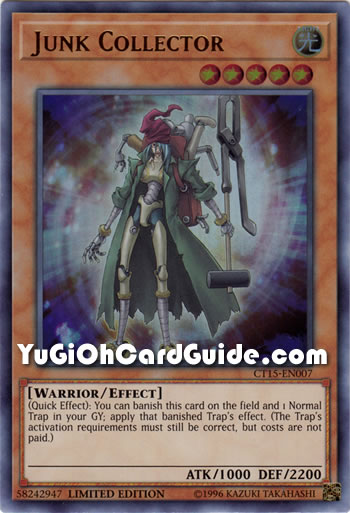 Yu-Gi-Oh Card: Junk Collector