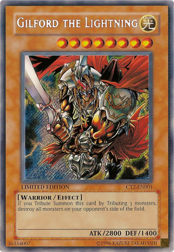 Yu-Gi-Oh Card: Gilford the Lightning