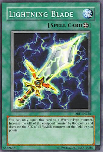 Yu-Gi-Oh Card: Lightning Blade
