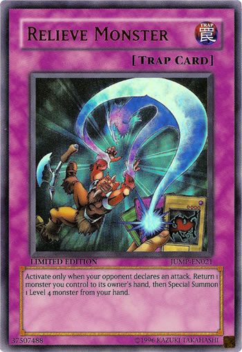 Yu-Gi-Oh Card: Relieve Monster