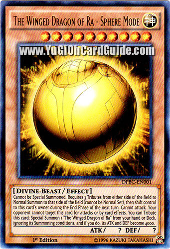 The Winged Dragon of Ra - Sphere Mode - Yu-Gi-Oh!