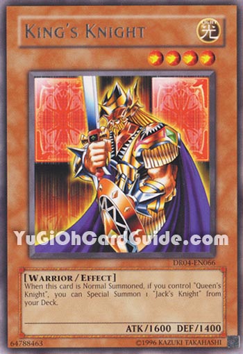 Yu-Gi-Oh Card: King's Knight