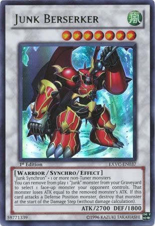 Yu-Gi-Oh Card: Junk Berserker