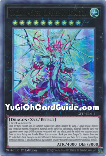 Galaxy-Eyes Cipher X Dragon - Yu-Gi-Oh!