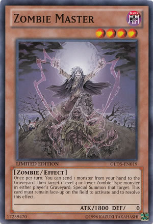 Yu-Gi-Oh Card: Zombie Master
