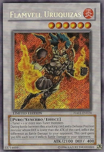 Yu-Gi-Oh Card: Flamvell Uruquizas