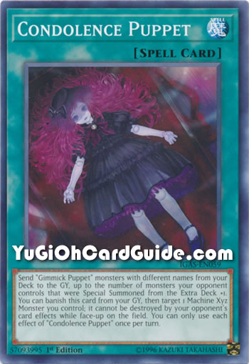 Condolence Puppet - Yu-Gi-Oh!