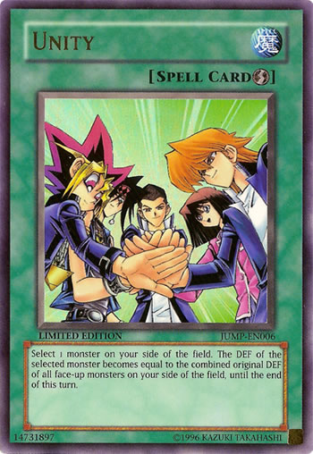 Yu-Gi-Oh Card: Unity