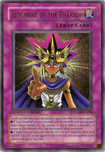 Yu-Gi-Oh Card: Judgment of the Pharaoh
