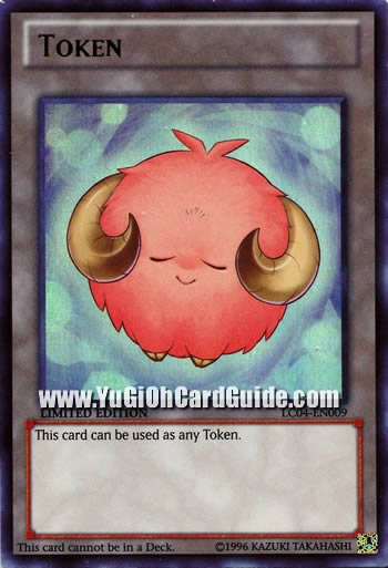Yu-Gi-Oh Card: Token (Pink Lamb Token)