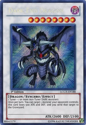 Yu-Gi-Oh Card: Dark End Dragon